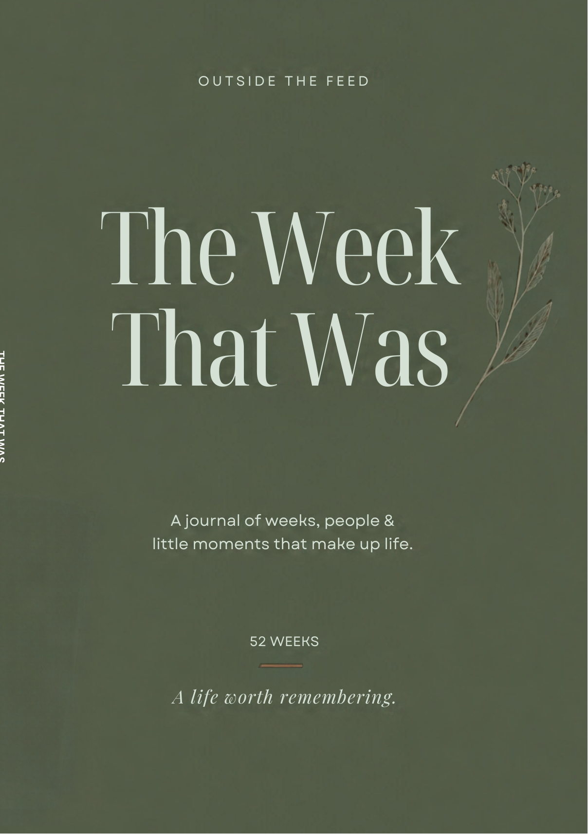 The Week That Was 52-week edition cover